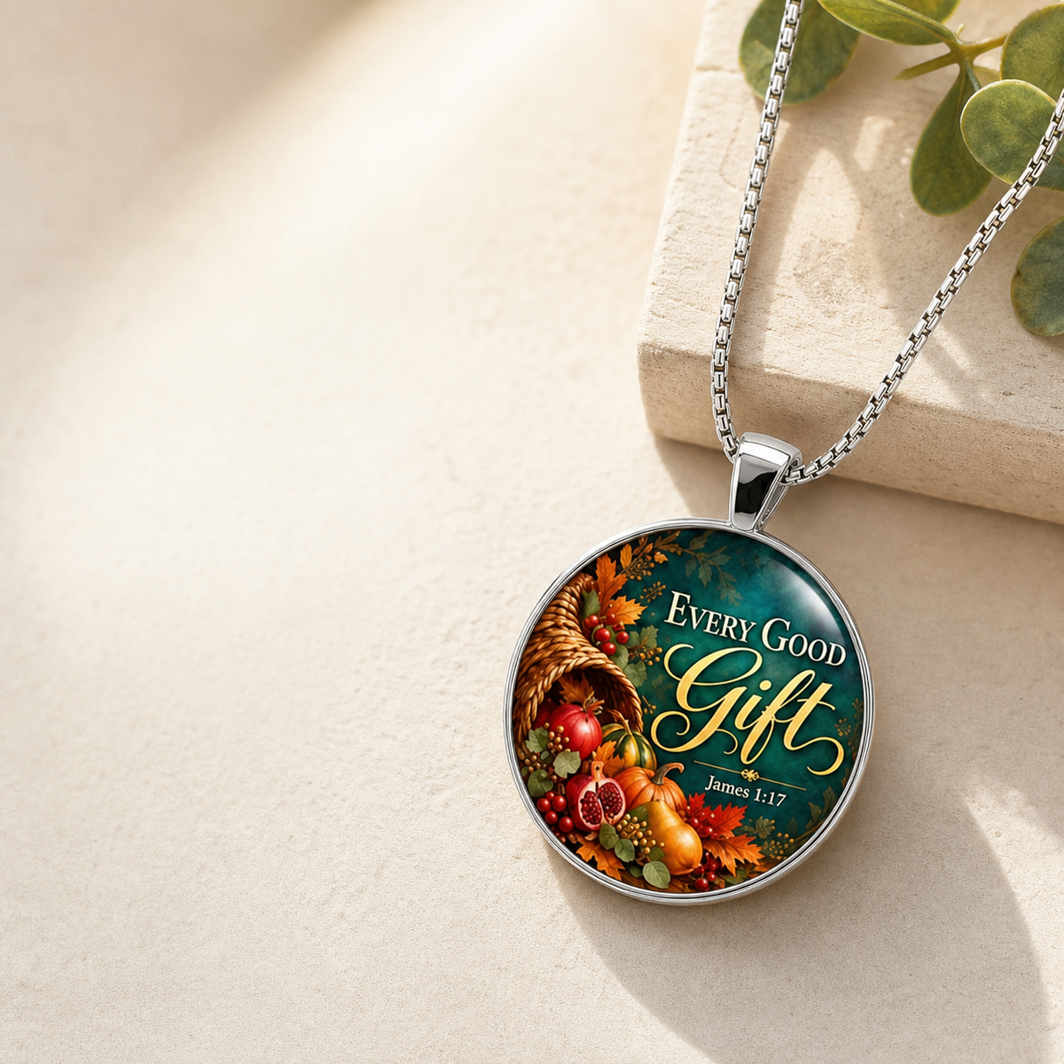 Every Good Gift James 1:17 Necklace,Studio7Fashion