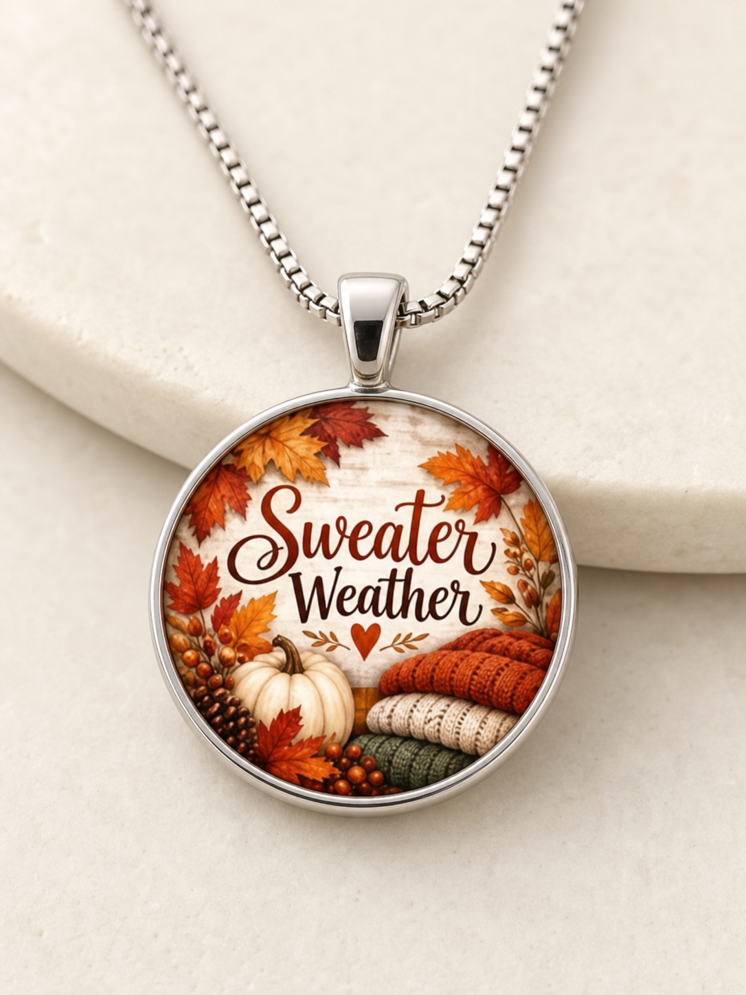 necklace, autumn necklace, fall jewelry, sweater weather, pumpkin jewelry, seasonal jewelry, orange jewelry, gift, everyday wear,Studio7Fashion