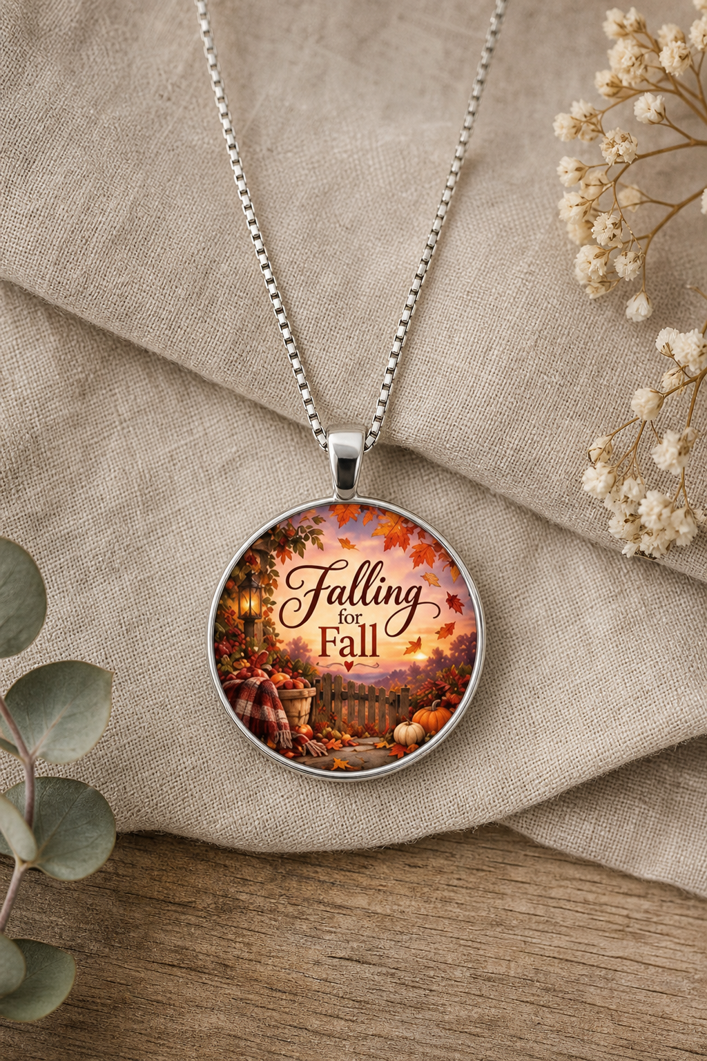 Falling for Fall Autumn Necklace,Studio7Fashion
