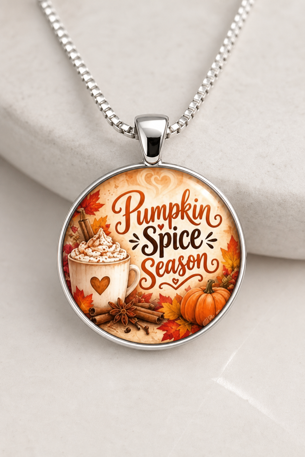 necklace, pumpkin spice, fall jewelry, autumn jewelry, seasonal jewelry, pendant necklace, pumpkin necklace, orange jewelry, gift, everyday wear,Studio7Fashion