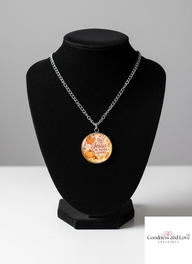 Fall For Jesus Necklace