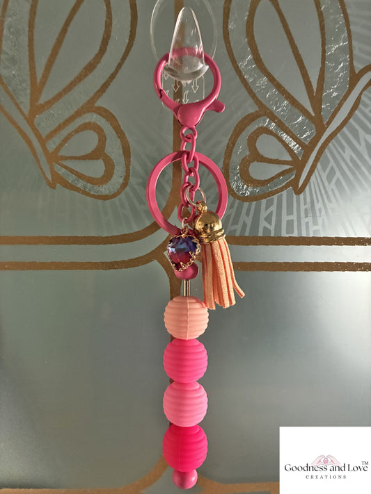 Pink Passion Keychain