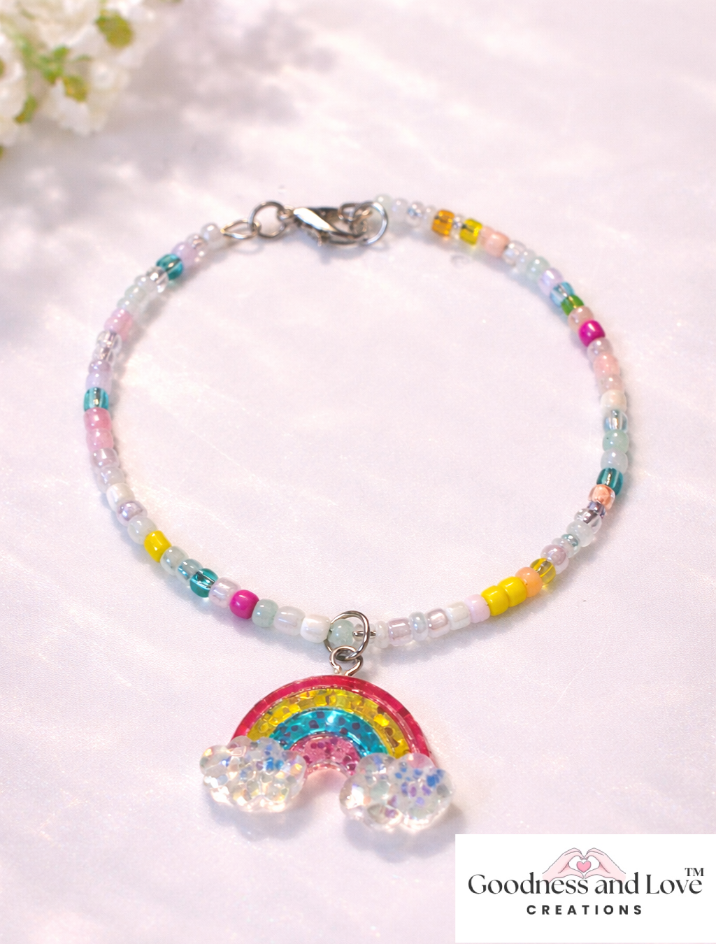 Over The Rainbow Beaded Bracelet