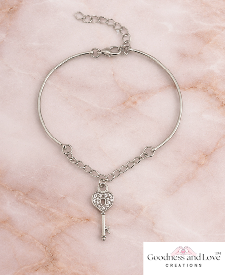 Key To The Heart Bracelet