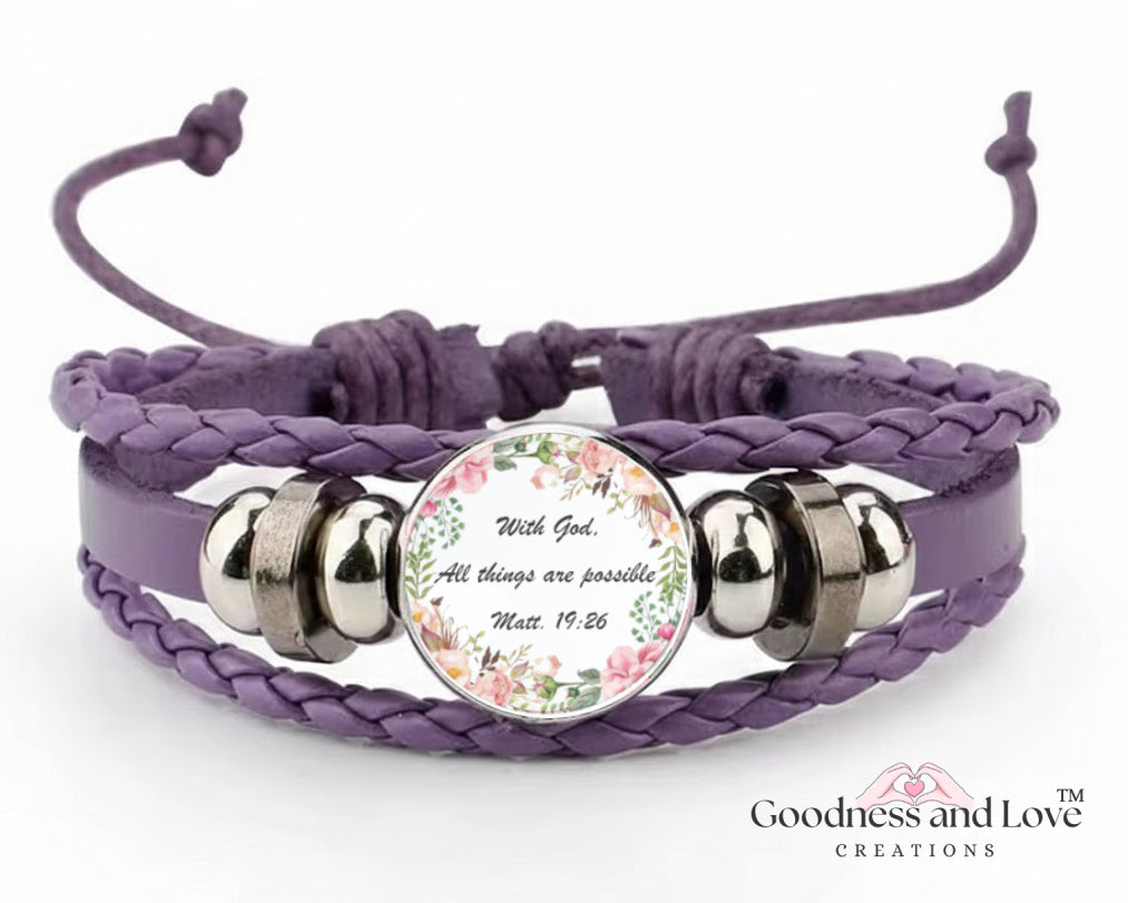 All Things Are Possible Bracelet