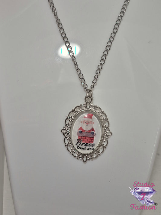 Brave Santa Necklace