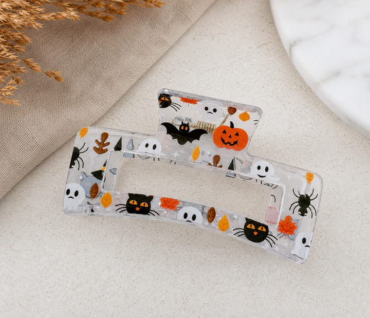 Halloween Pattern Hair Clip Set,Studio7Fashion