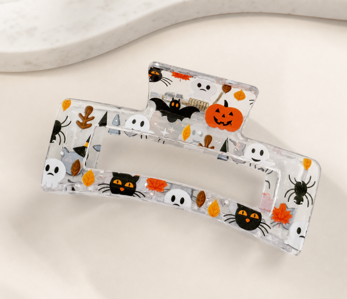 hair accessory, hair clips, Halloween, fall accessory, Halloween accessory, pumpkin, ghost, bat, spider, black cat, autumn, seasonal gifting,Studio7Fashion