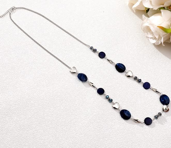 Midnight Heart Necklace
