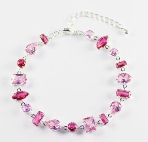 Pink Mosaic Bracelet
