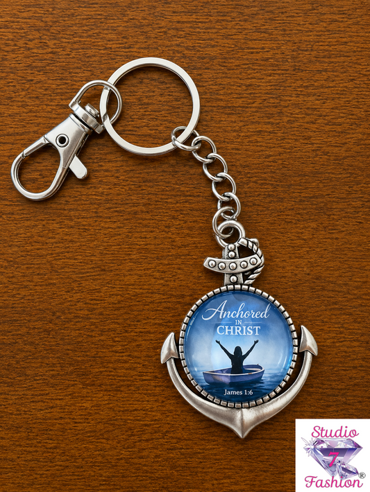 Ocean of Faith Scripture Keychain