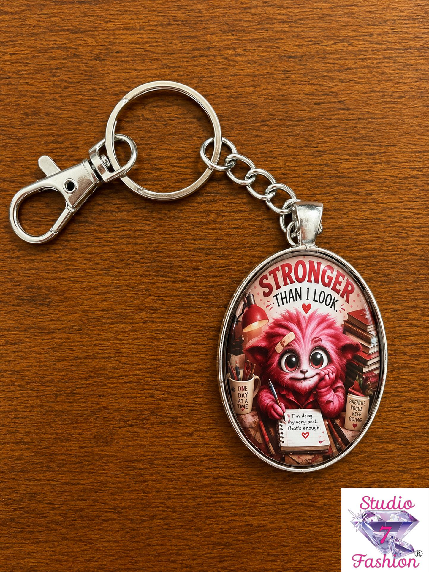 The Determination Buddy Keychain