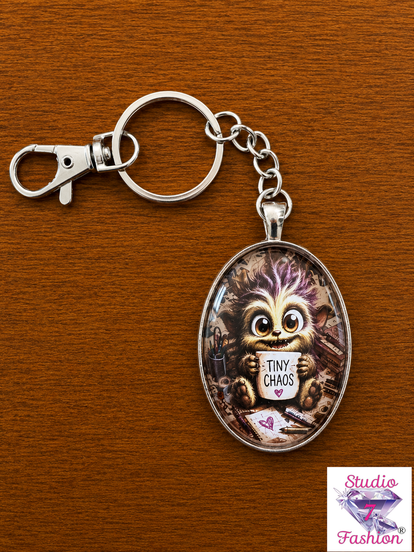 Tiny Chaos Buddy Keychain