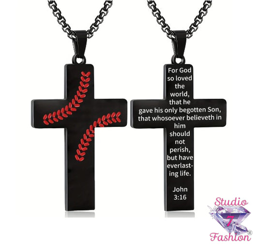 Endless Love Diamond Disciple Cross Necklace