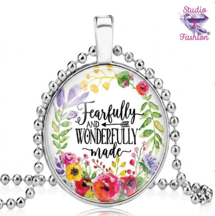 Wonderfully Made Cabochon Necklace
