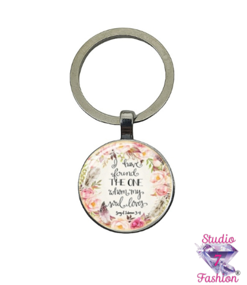 Soul’s Beloved Floral Keychain