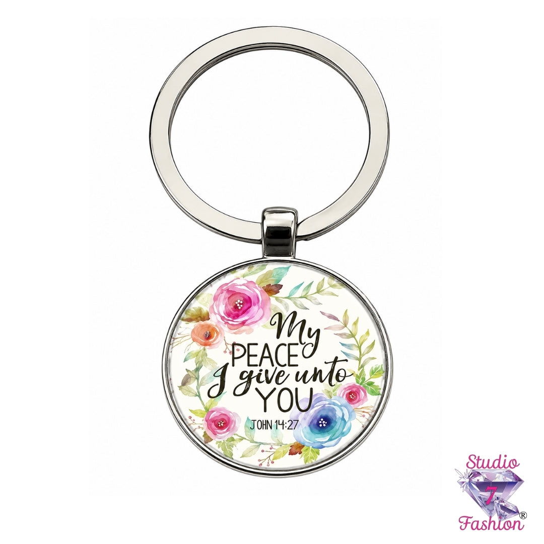 The Pathway of Peace Keychain