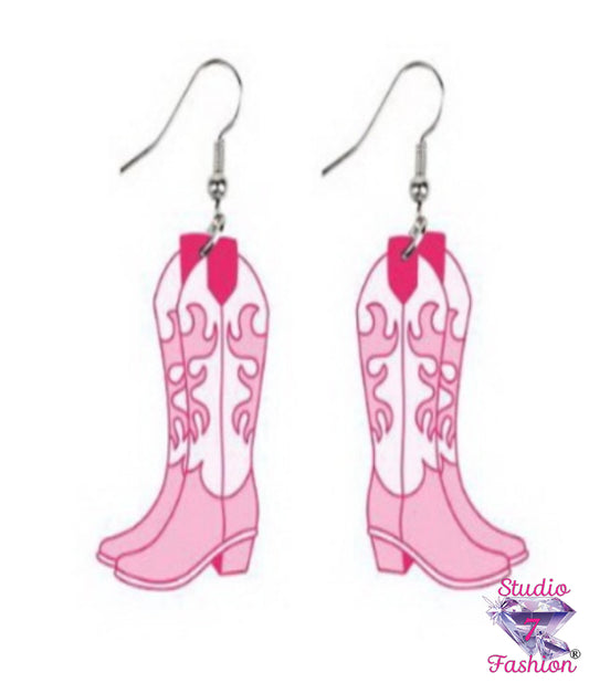Chic Cowboy Boot Earrings