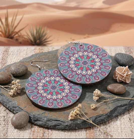 Bohemian Kaleidoscope Earrings