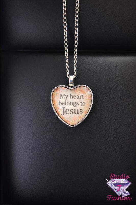 My Heart Belongs to Jesus Necklace