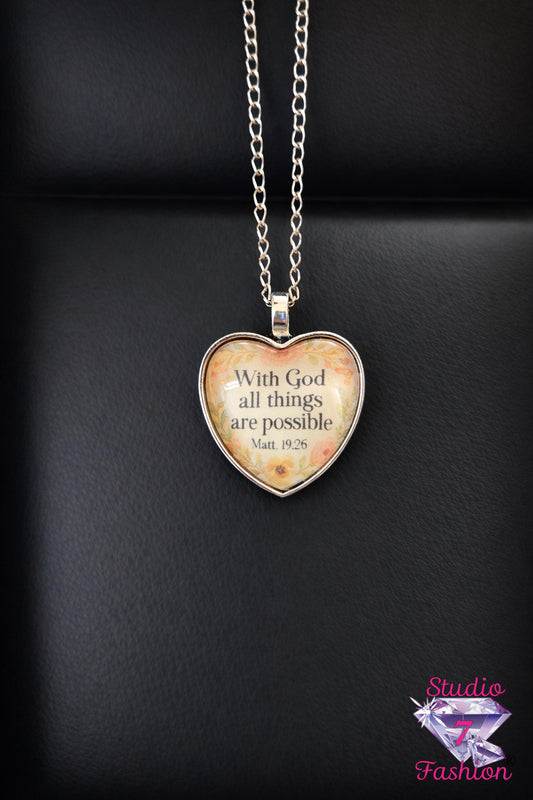 All Things Are Possible Necklace