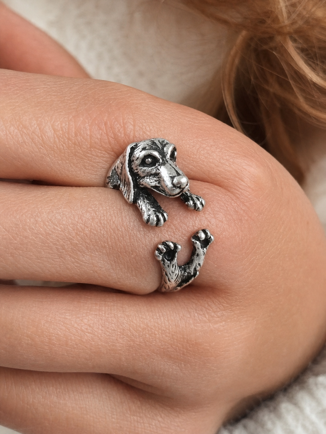 Dog Motif Ring | Studio7Fashion,Studio7Fashion