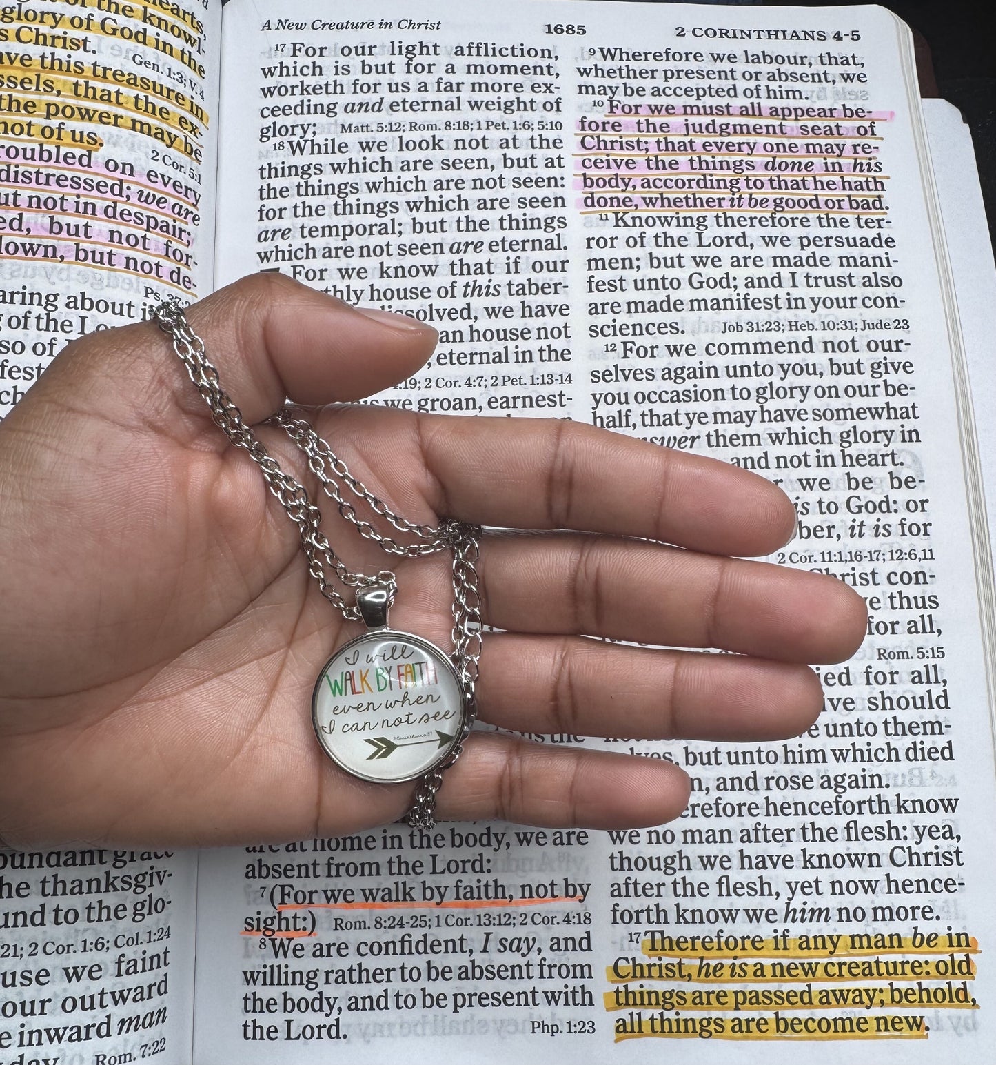 Walk By Faith Necklace