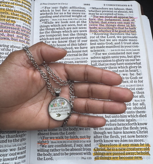 Walk By Faith Necklace