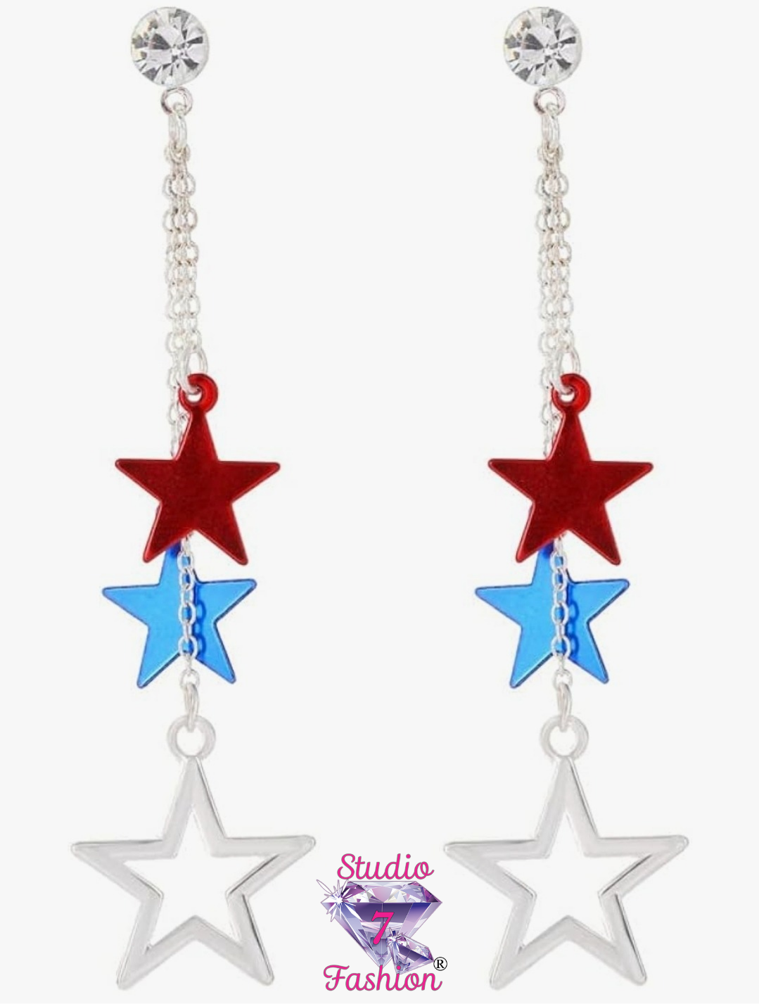 Stars Dangle Earrings