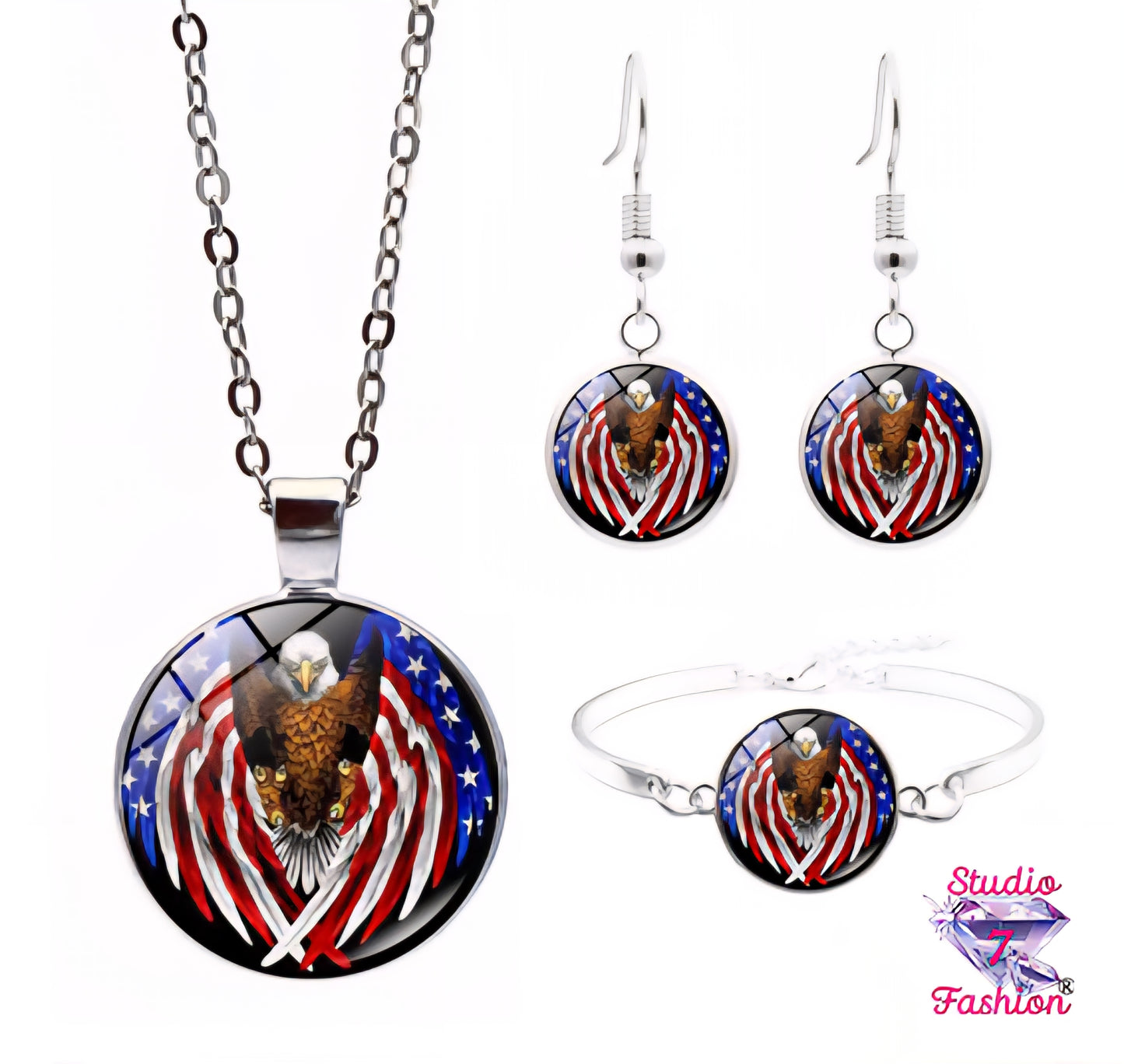 Eagle Flag 3pc Set