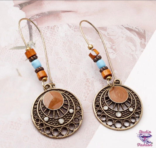 Boho Earthtone Earrings